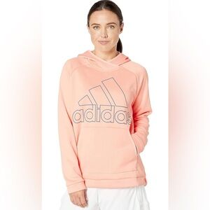 Adidas Women's Team Issue Badge Of Sport Hooded Sweatshirt Sz.‎ M